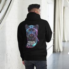 Load image into Gallery viewer, Unisex 'Bright Vibe Panther' Hoodie