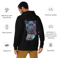 Load image into Gallery viewer, Unisex 'Bright Vibe Panther' Hoodie
