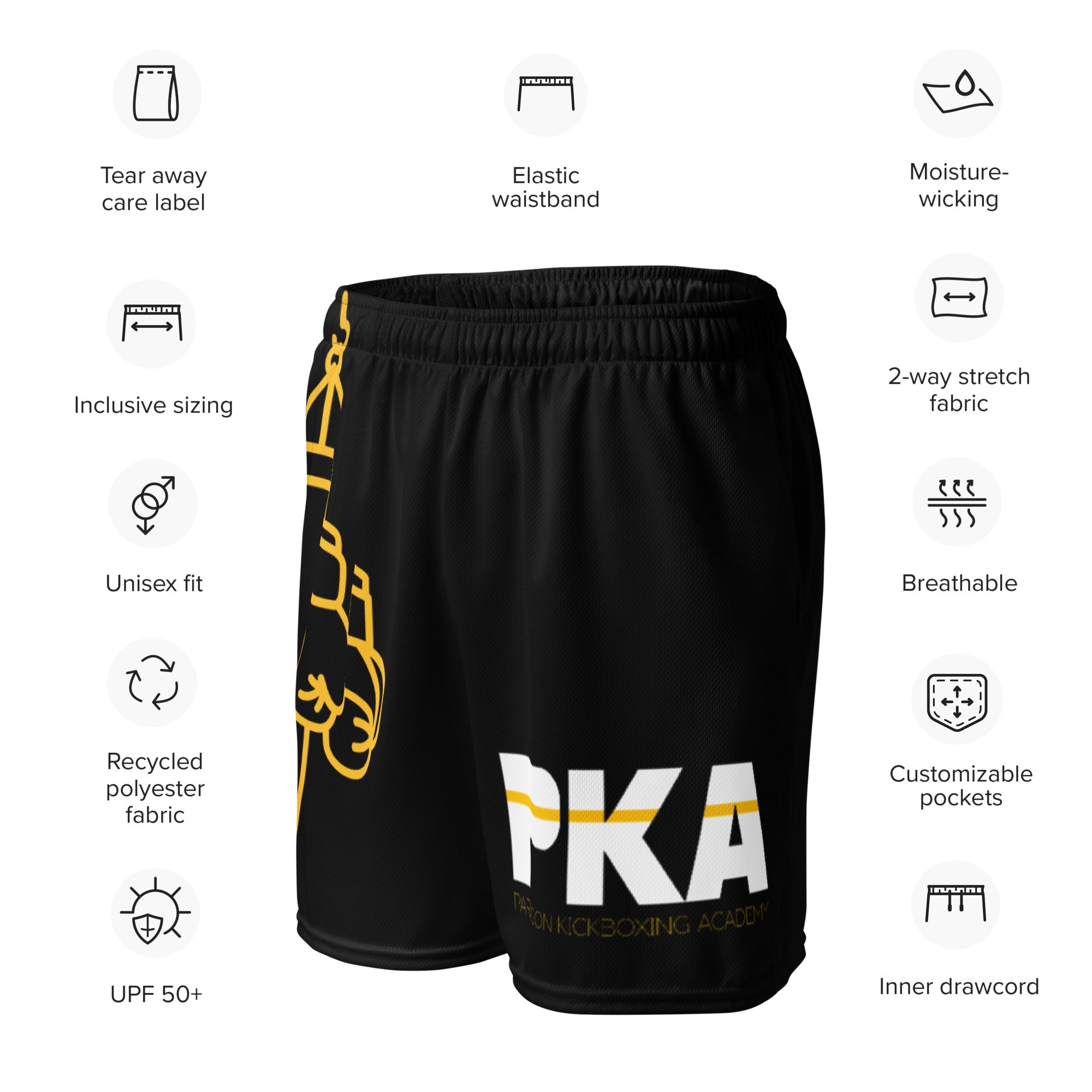 PKA Unisex Mesh Shorts
