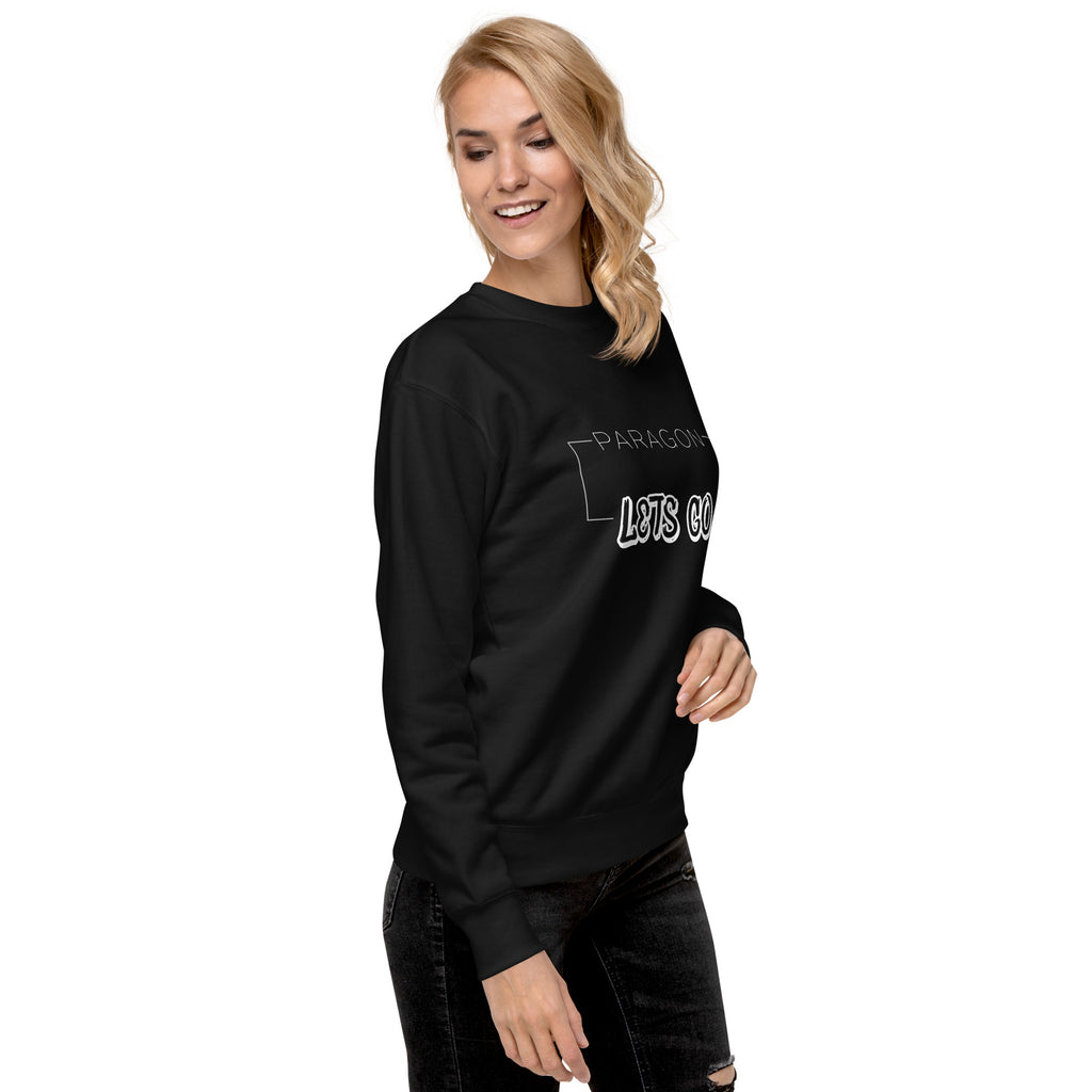 Unisex Modern 'Lets Go' Premium Sweatshirt